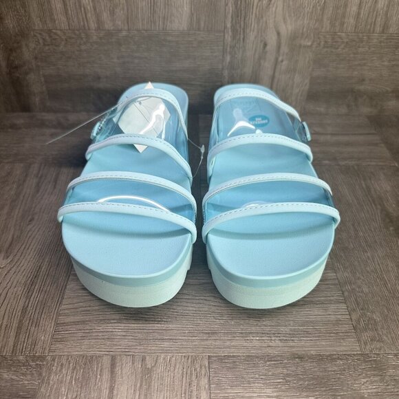 REEF Vista Hi Energy Women's size 9 Light Blue Cushion Comfort Sandals - Picture 2 of 8